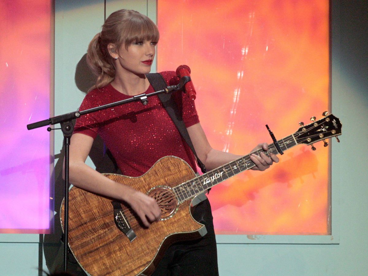 Foto: Taylor Swift en 'Los Premios 40 Principales' de 2012(EFE)
