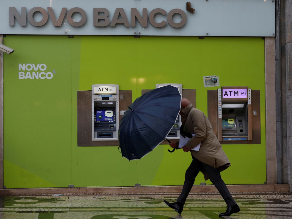Foto: Oficina de Novo Banco en Lisboa. (Reuters)
