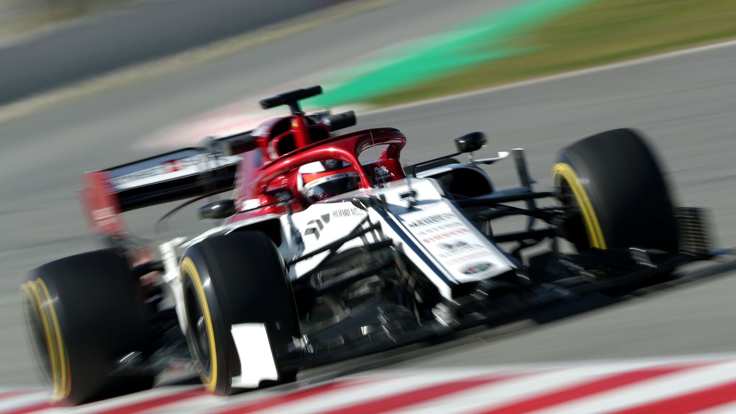 Kimi Raikkonen al volante del Alfa Romeo. (Reuters)