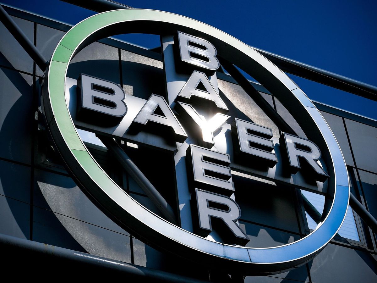 Foto: Logo del grupo químico y farmacéutico alemán Bayer.