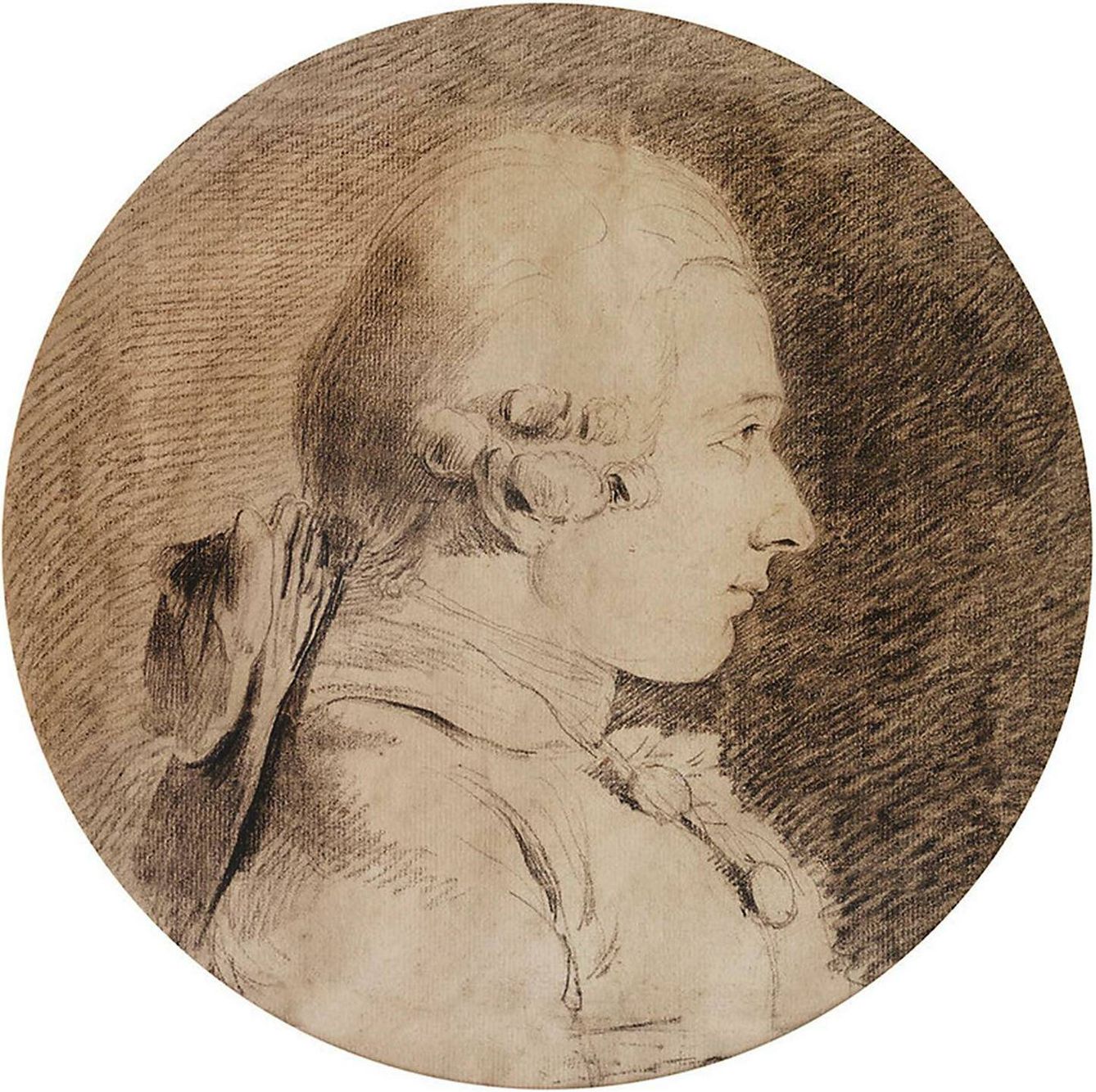 Retrato de 1760 del marqués de Sade.