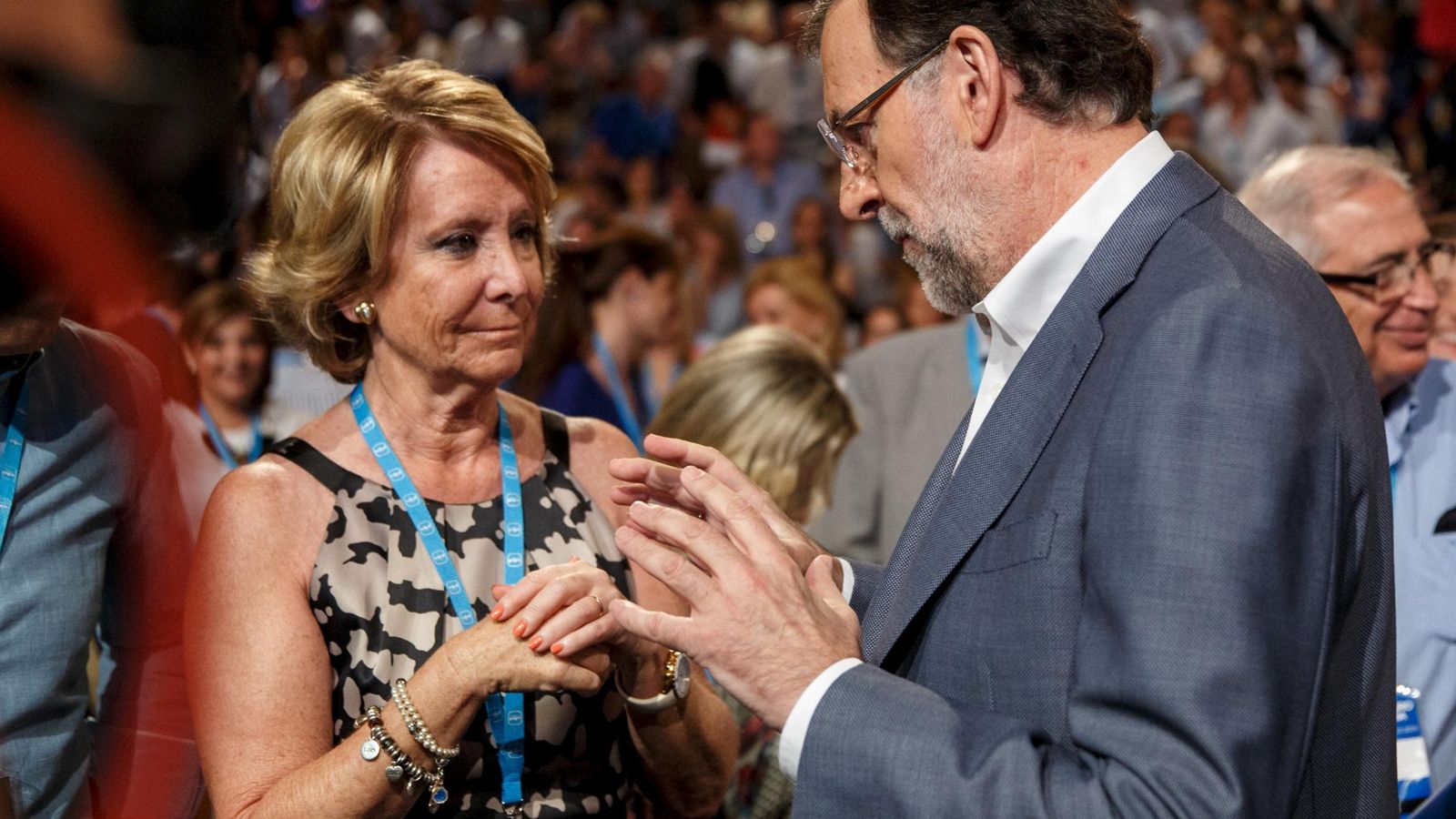 Foto: Esperanza Aguirre y Mariano Rajoy, en una imagen de archivo. (Reuters)