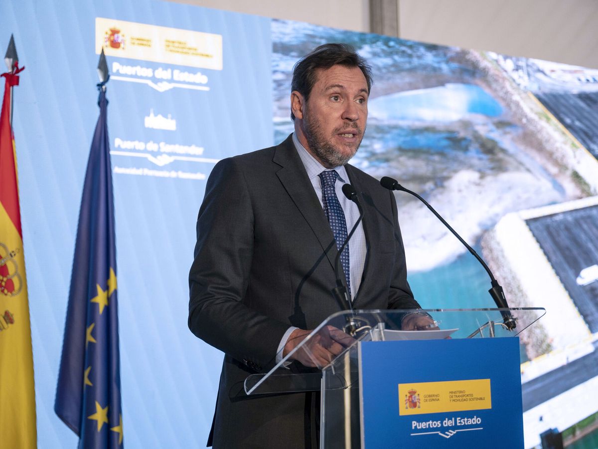 Foto: El ministro de Transportes y Movilidad Sostenible, Óscar Puente. (EFE/Pedro Puente Hoyos)