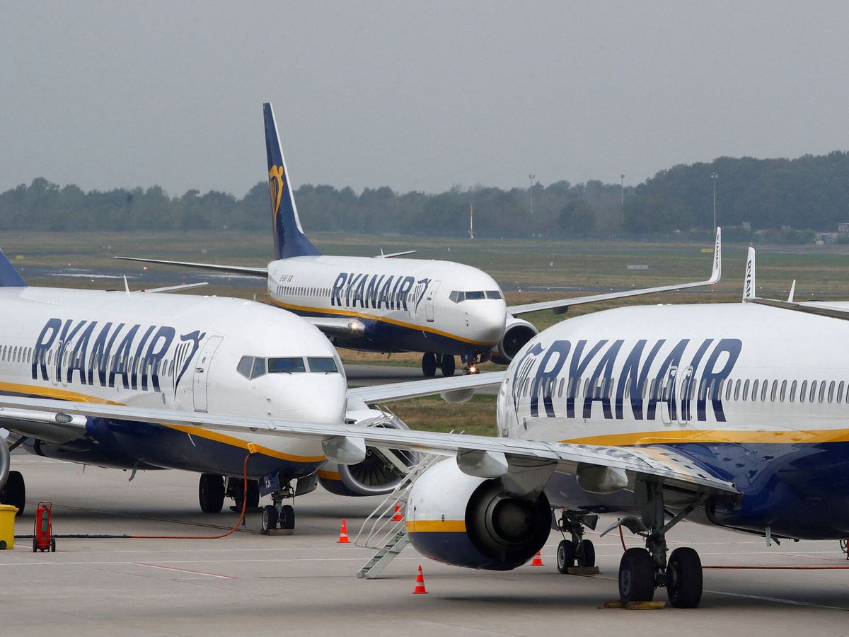 Foto: Aviones de Ryanair. (Reuters/Wolfgang Rattay)