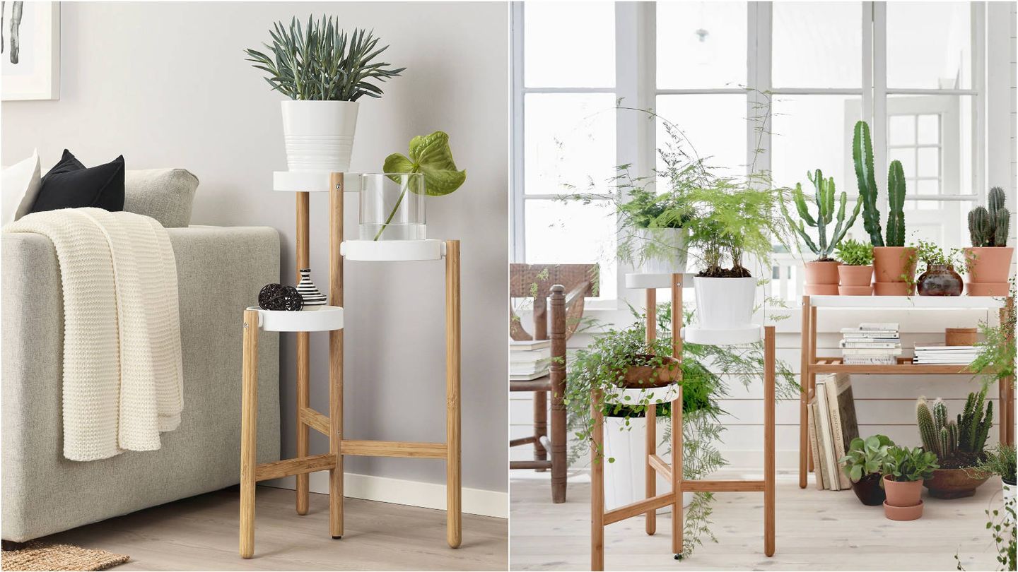 Muebles de bambú, éxito de ventas en Ikea. (Cortesía)