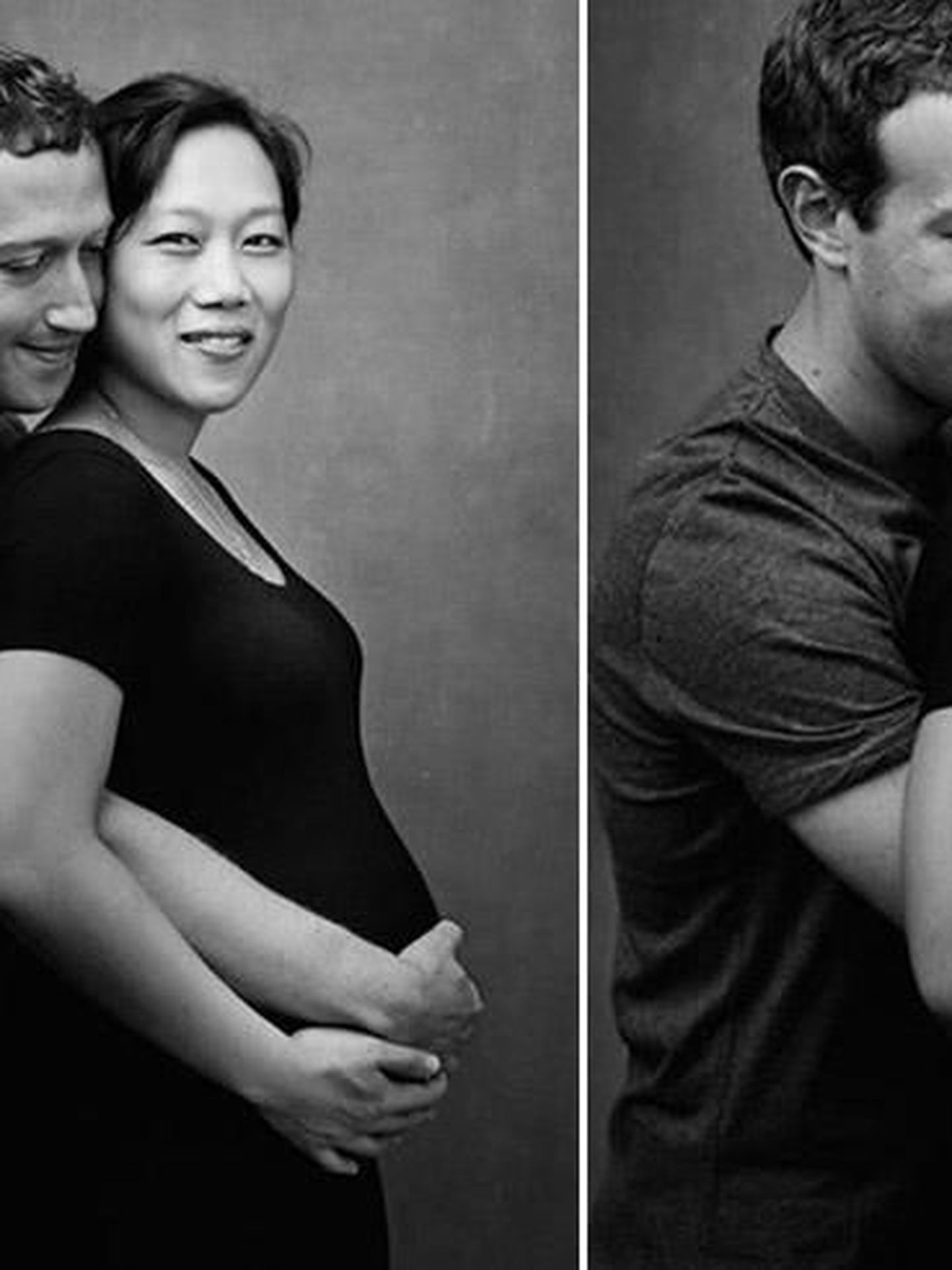 Mark Zuckerberg y su mujer Priscila fotografiada por Annie Leibovitz