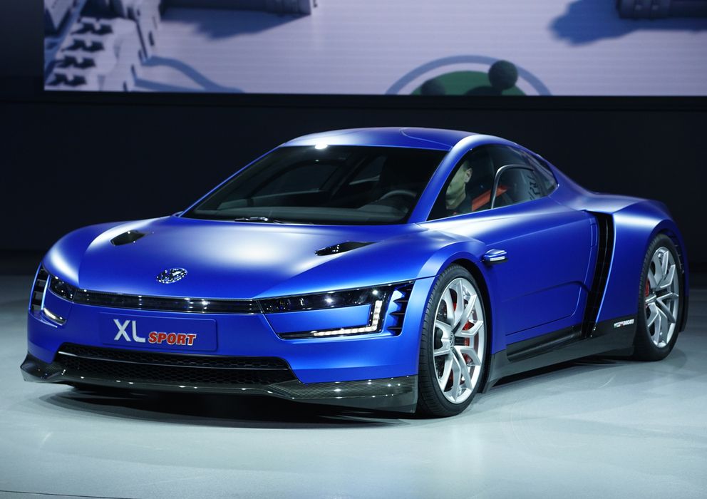 Foto: El Volkswagen XL Sport presentado en el Salón de París