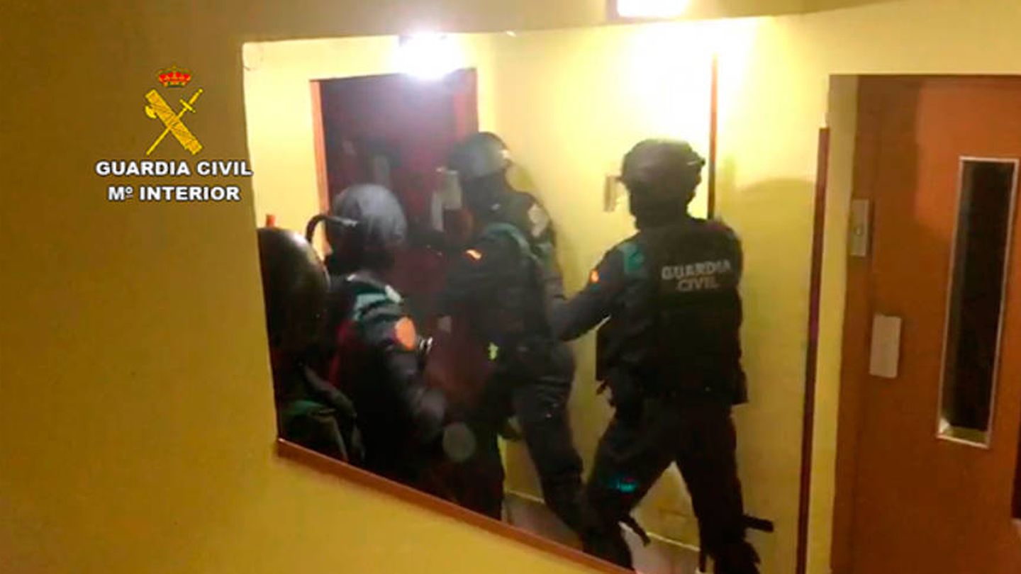 Los detenidos actuaban con gran violencia contra sus víctimas (Foto: Guardia Civil)