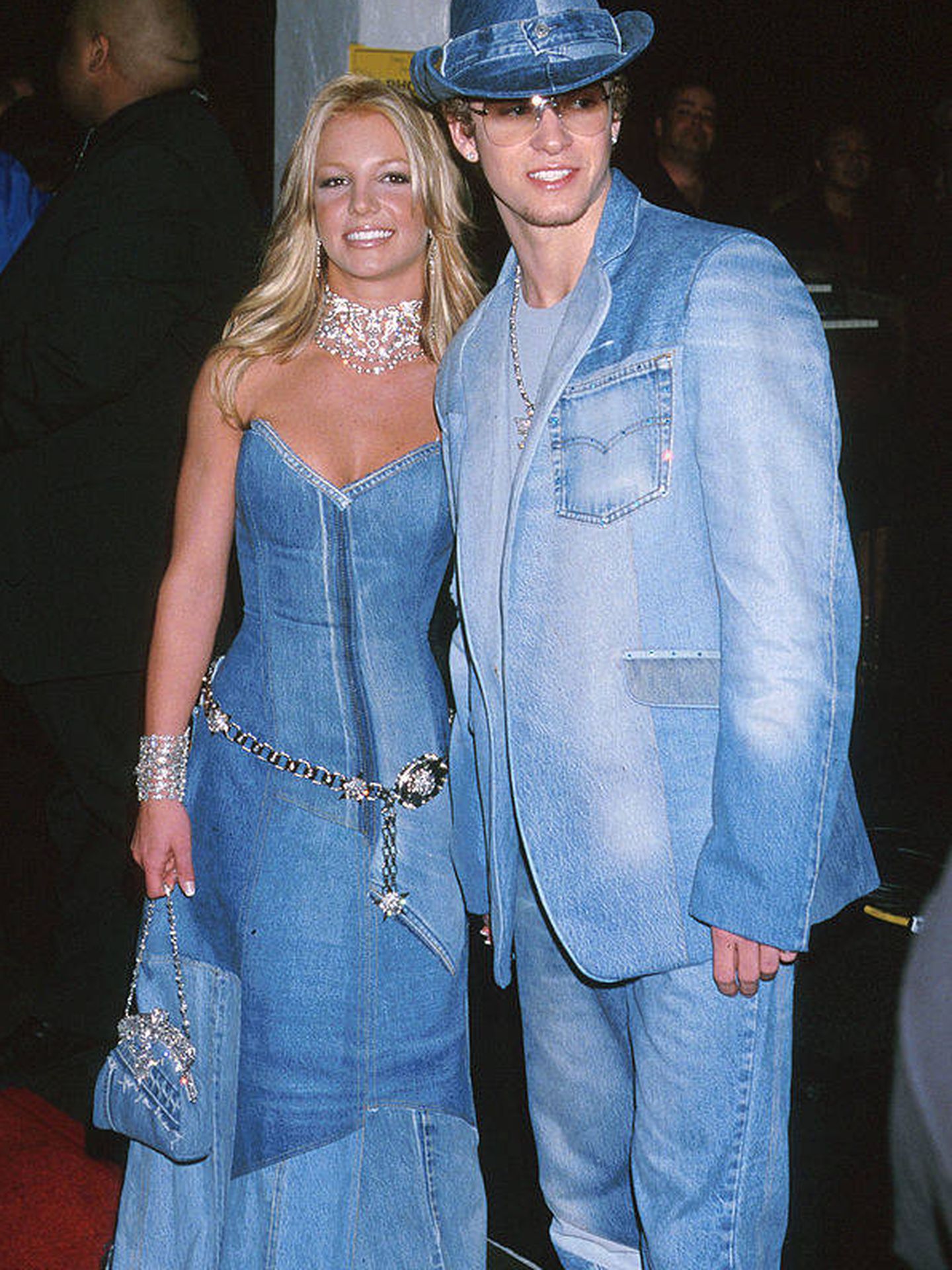 Britney Spears y Justin Timberlake.  (Getty)