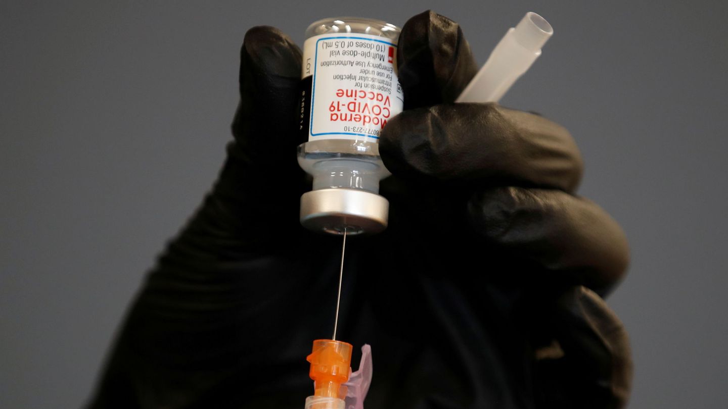 La vacuna de Moderna. (Reuters)