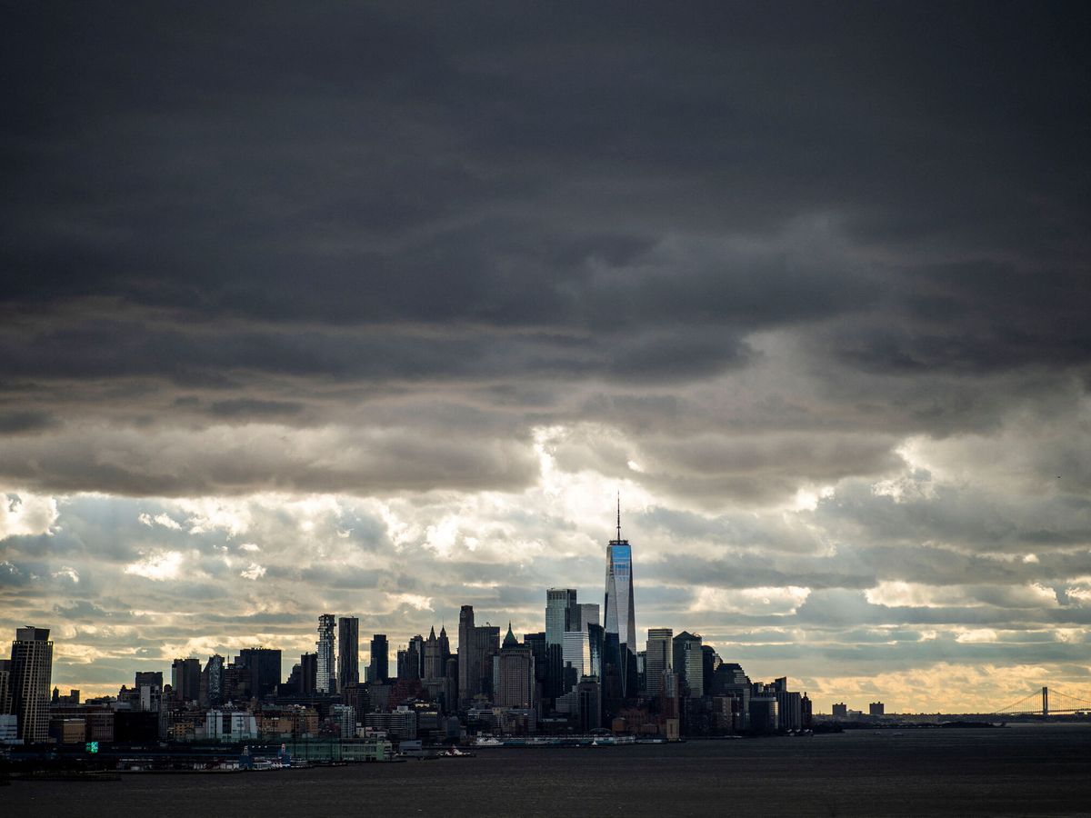 Foto: Nueva York, un día de tormenta. (Reuters/Eduardo Muñoz)
