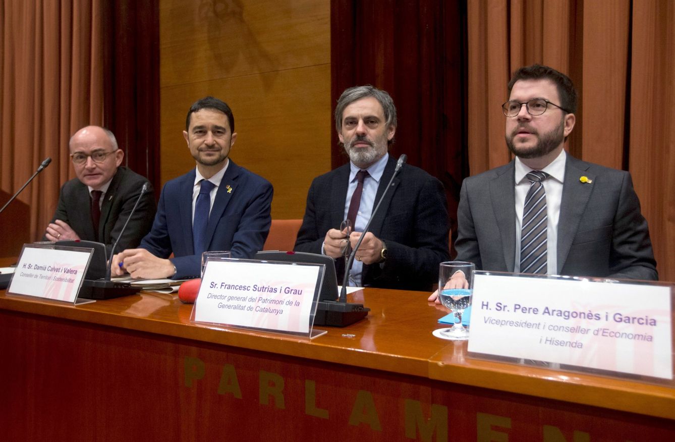 Francesc Sutrias, el segundo por la derecha. (EFE)