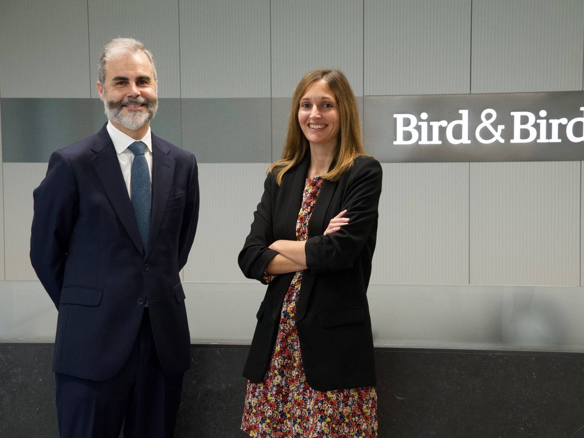 Foto: Luis Alfonso Fernández y Virginia Martínez, nuevos socios de Bird & Bird.