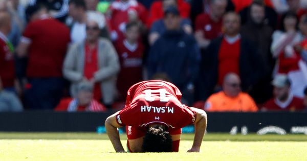 Foto: Mohamed Salah celebra un gol durante un partido de la Premier Leage | Reuters