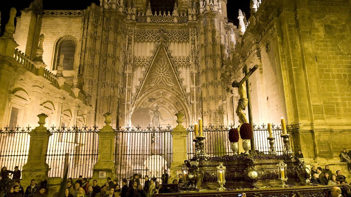 Horario y dónde ver El Calvario en la Semana Santa de Sevilla 2024