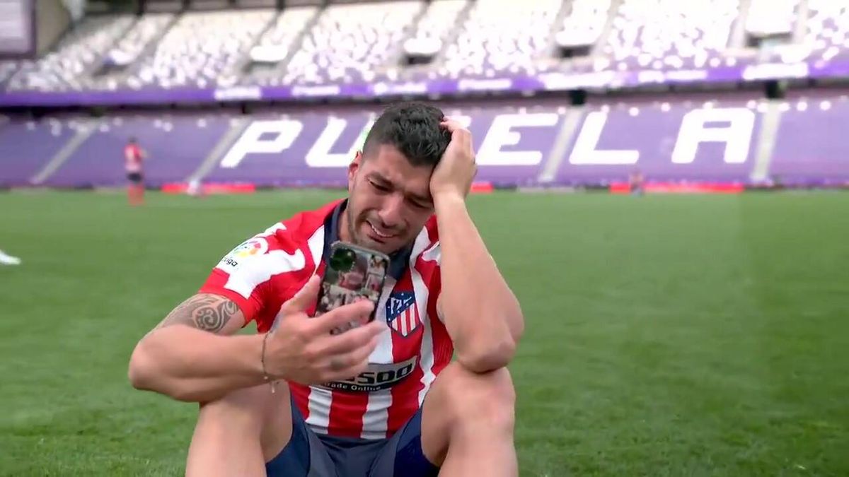 Las lágrimas de Luis Suárez o un gol desde el centro del campo: lo más visto en redes de LaLiga
