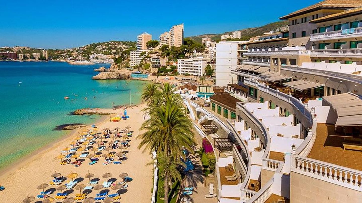 Hotel Nixe Palace en Cala Major, Palma de Mallorca.