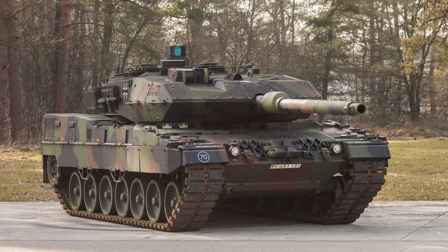 El carro de combate Leopard 2A7. (Foto Bundeswehr)