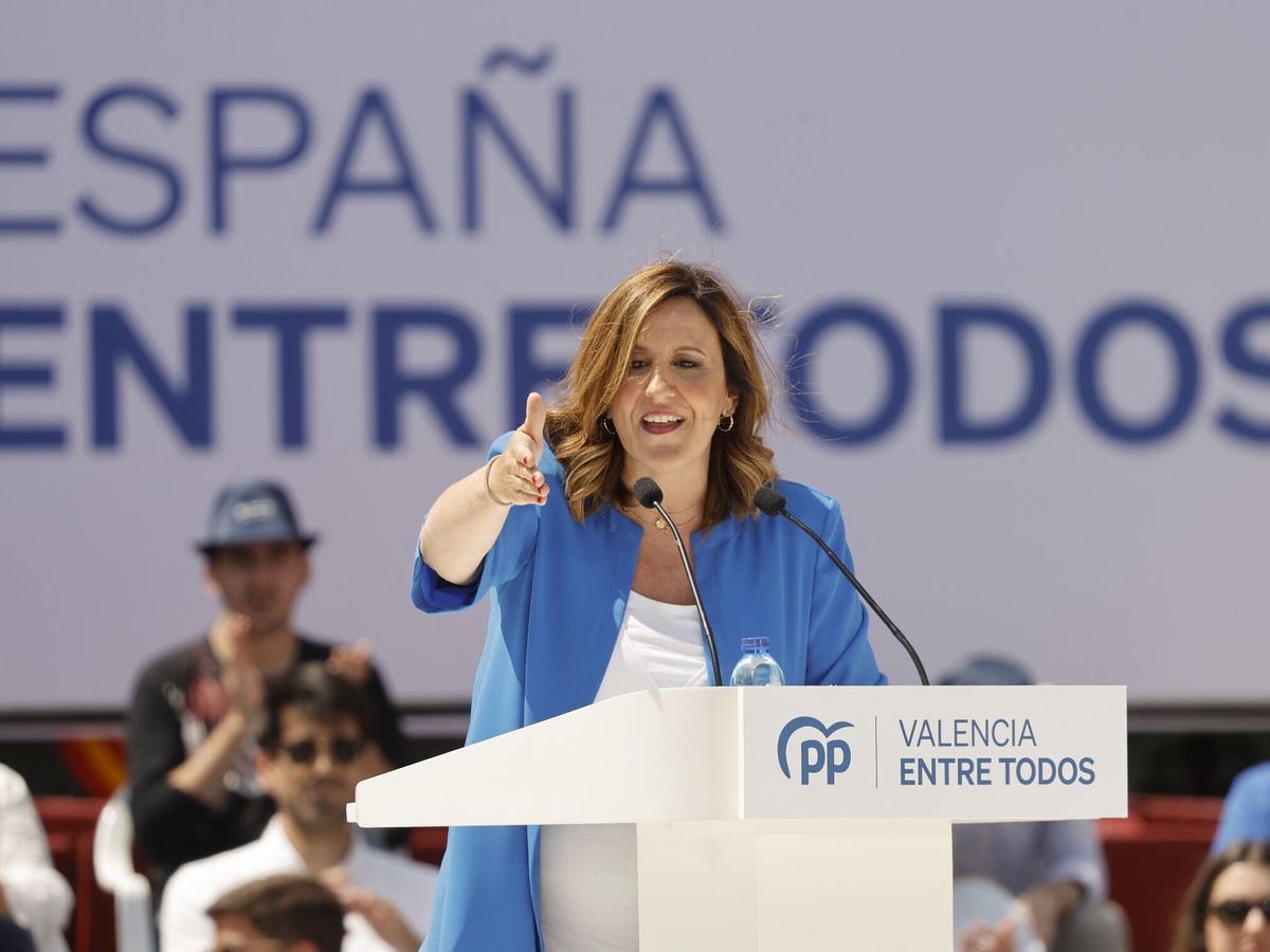 Foto: La candidata a la alcaldía de Valencia, María José Catalá. (EFE/Kai Forsterling) 