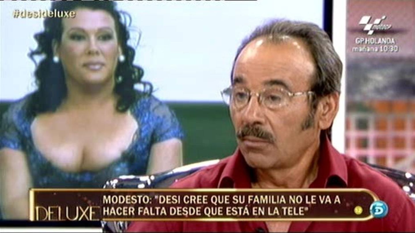 Modesto Rodríguez en 'Sálvame'.