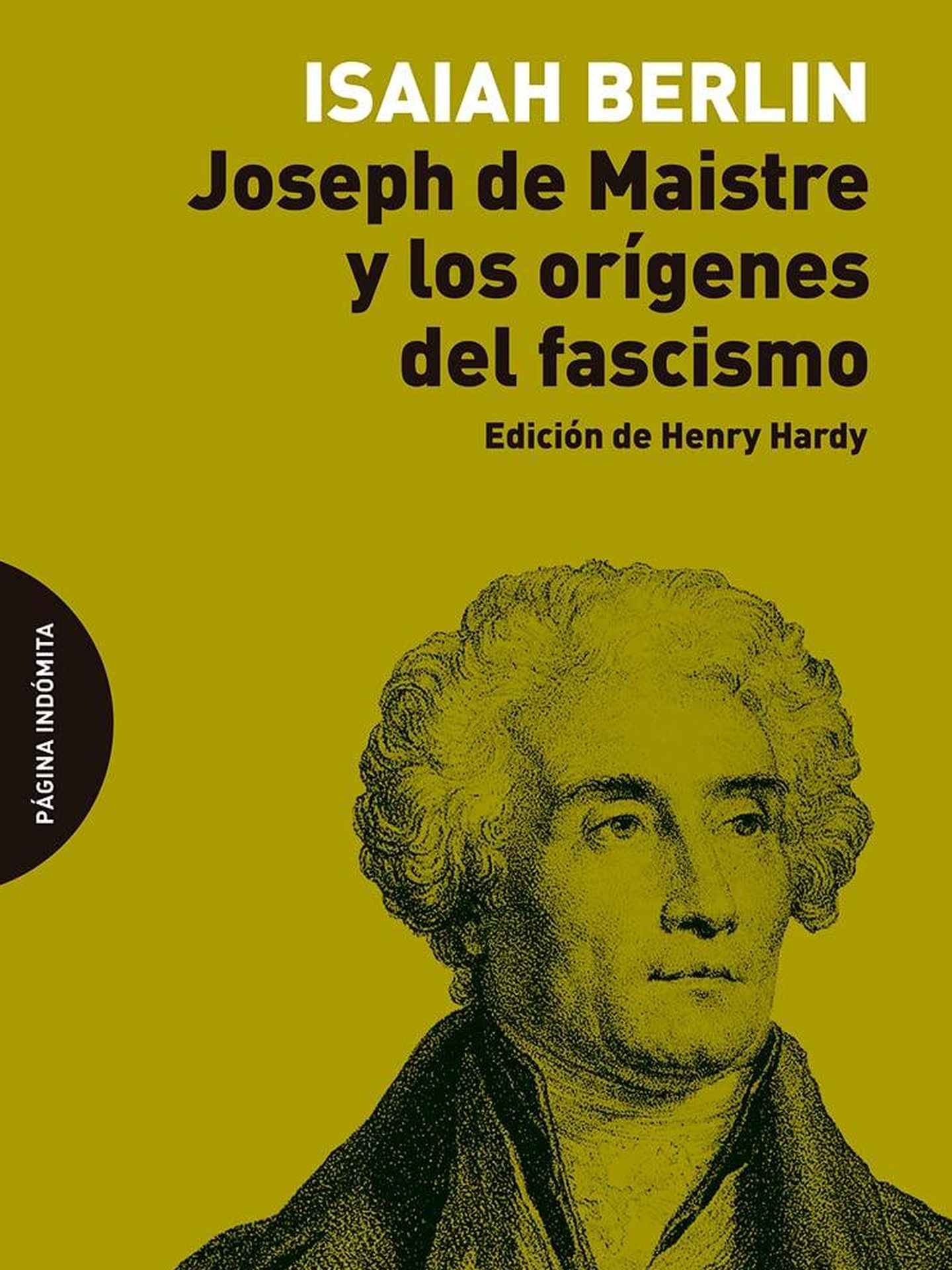 'Joseph de Maistre y los orígenes del fascismo'.