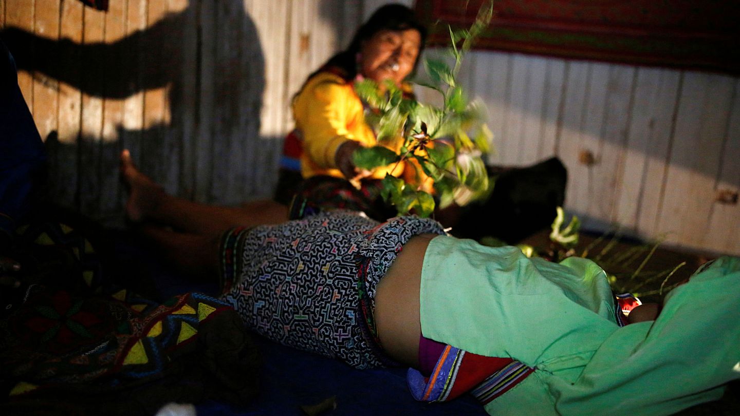 Ritual de ayahuasca. (Reuters/Sebastian Castaneda)