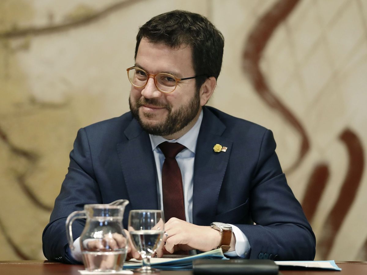 Foto: El vicepresidente de la Generalitat, Pere Aragonés. (EFE)
