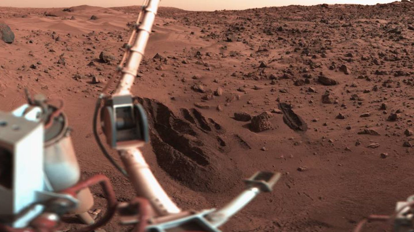La sonda Viking fue la primera que Estados Unidos posó en Marte. (NASA)