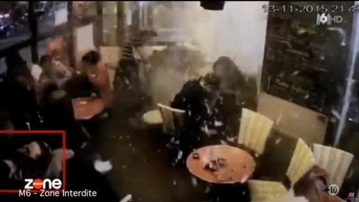 Un vídeo muestra el momento en que uno de los terroristas de París se inmola 