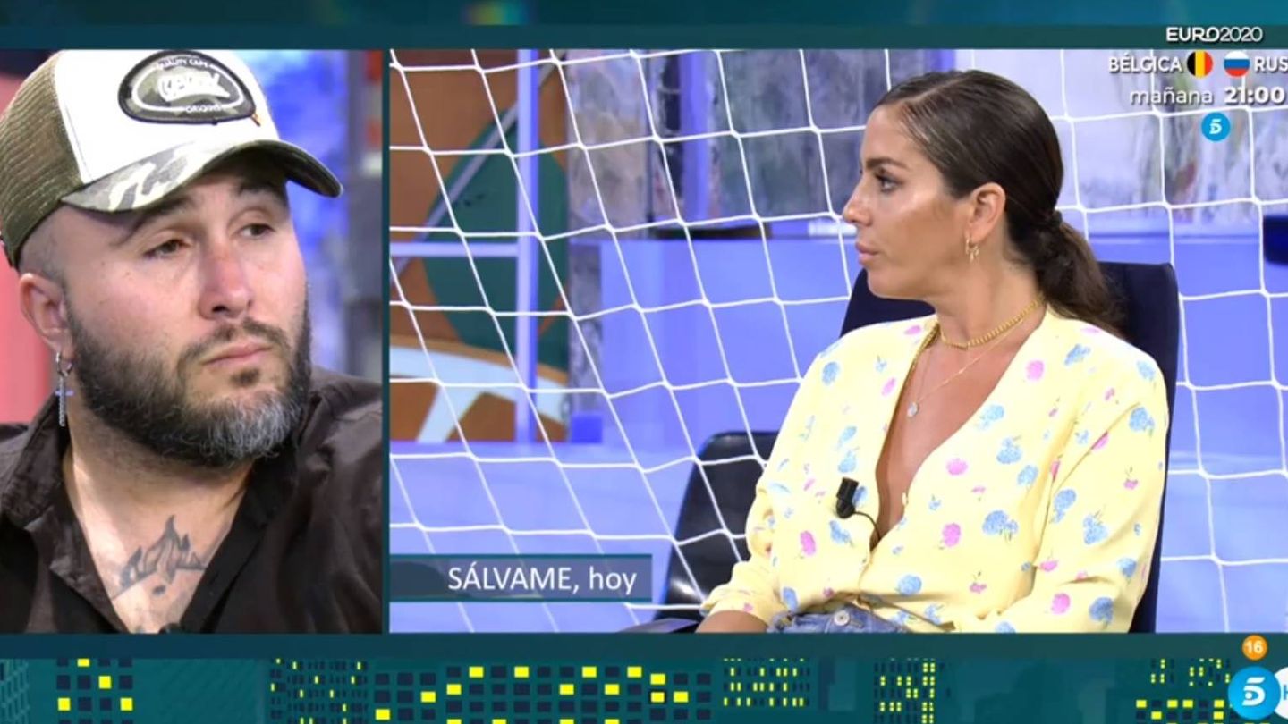 Kiko Rivera hablando de Anabel Pantoja. (Telecinco).