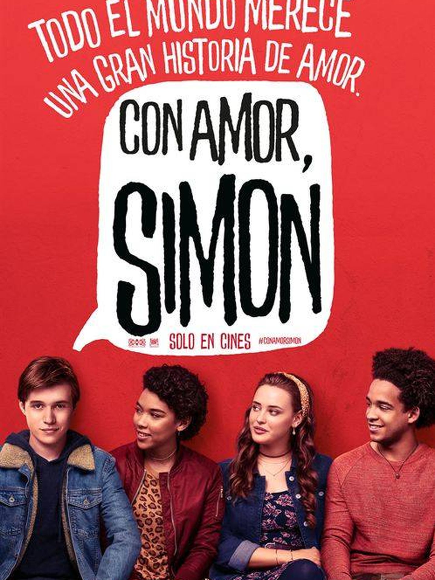 Cartel de 'Con amor, Simón'