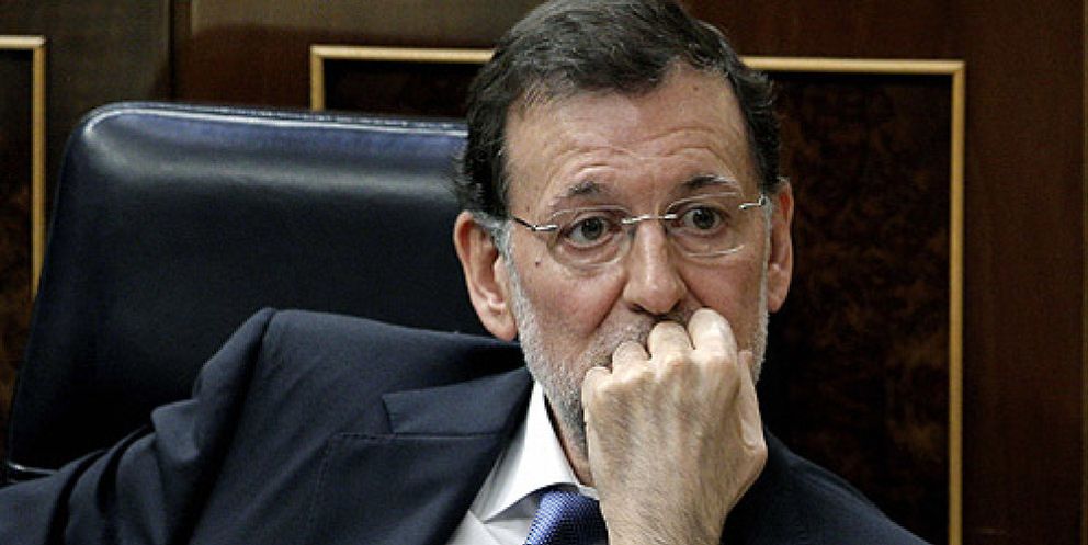 Foto: Rajoy impone su ley de estabilidad presupuestaria y deja en evidencia a Rubalcaba