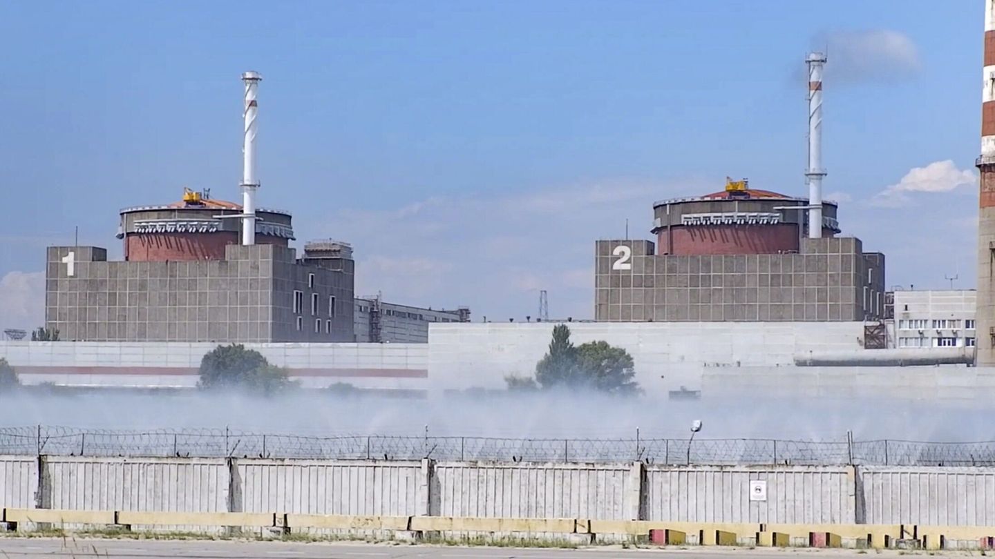 Central nuclear de Zaporiyia, la mayor de Europa. (EFE)