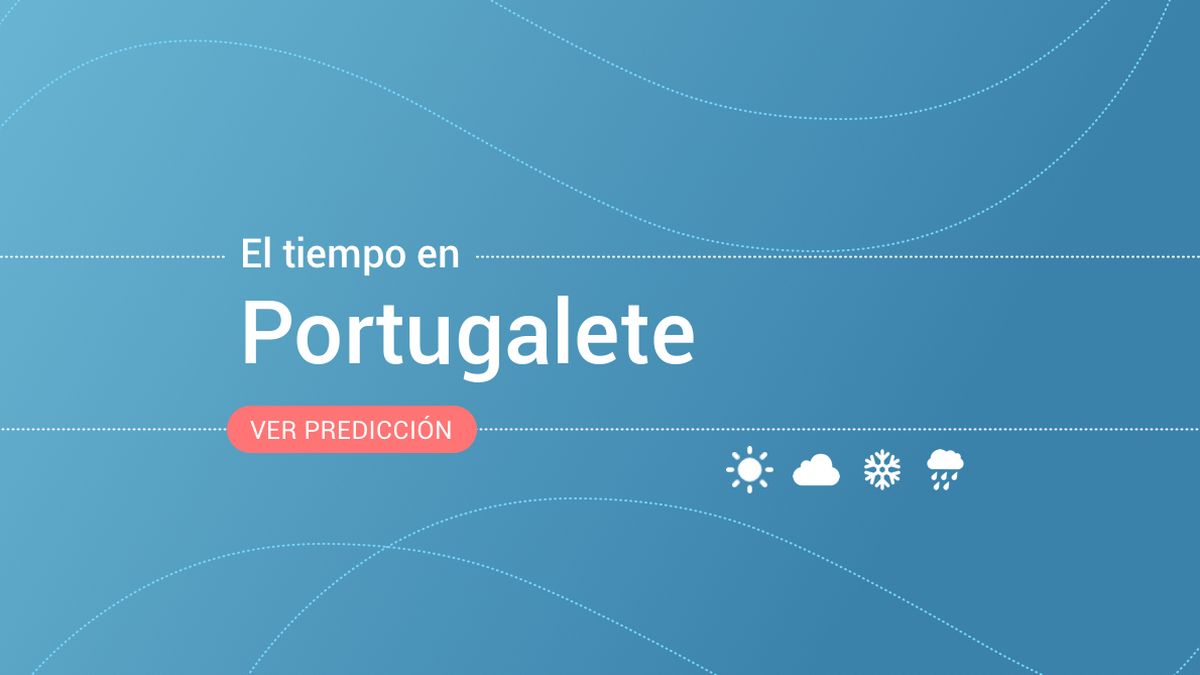 Previsión meteorológica en Portugalete: alerta amarilla por fenómenos costeros