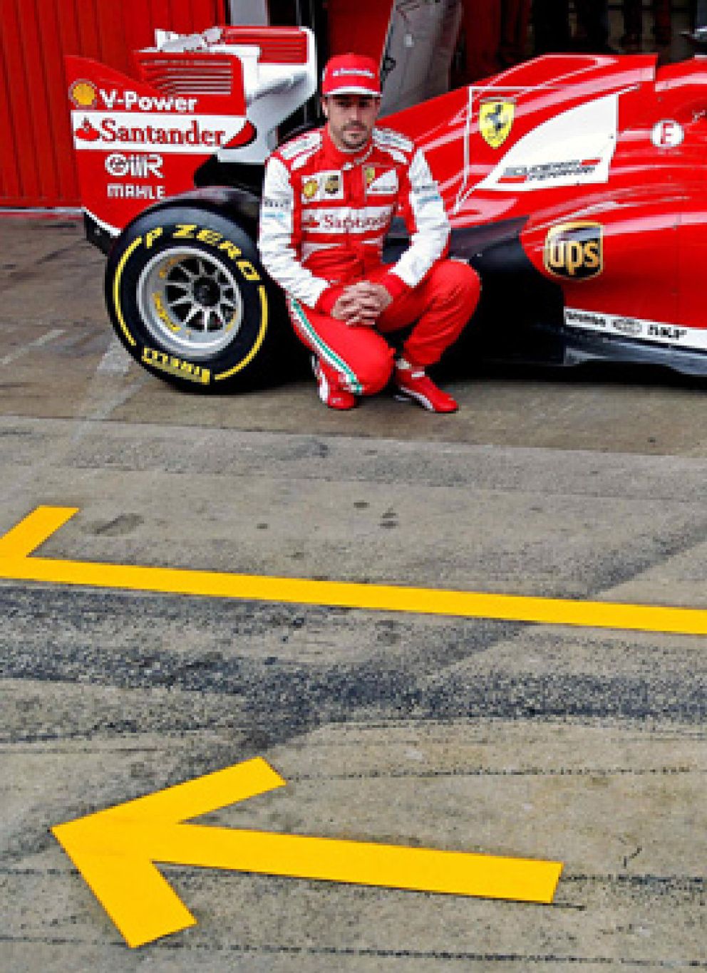 Foto: "Qué gusto ver a dos españoles trabajando en Ferrari"