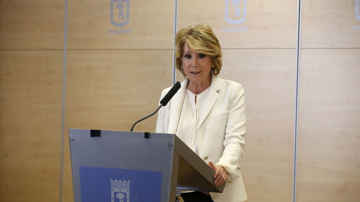 Las frases de la dimisión de Esperanza Aguirre: "Me siento engañada y traicionada"