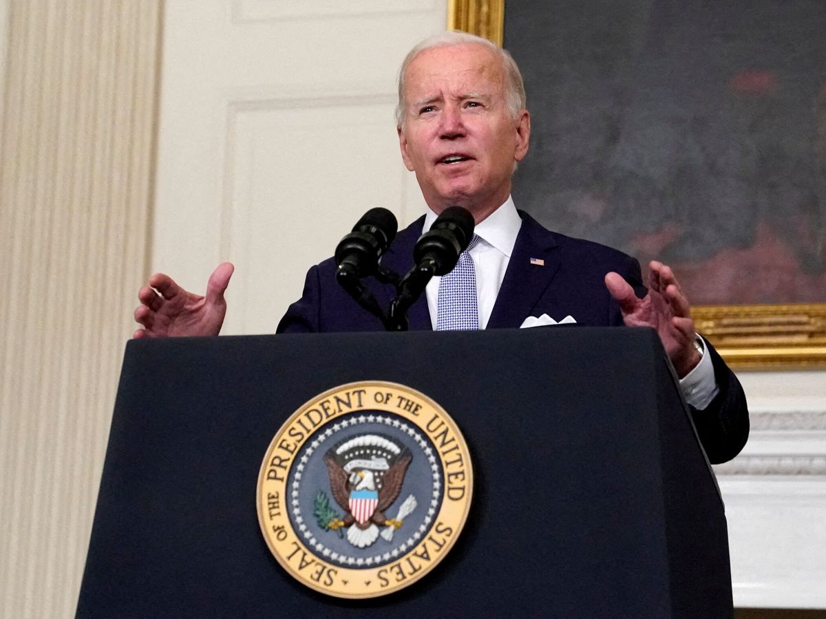 Foto: El presidente de EEUU, Joe Biden. (Reuters/Elizabeth Frantz)