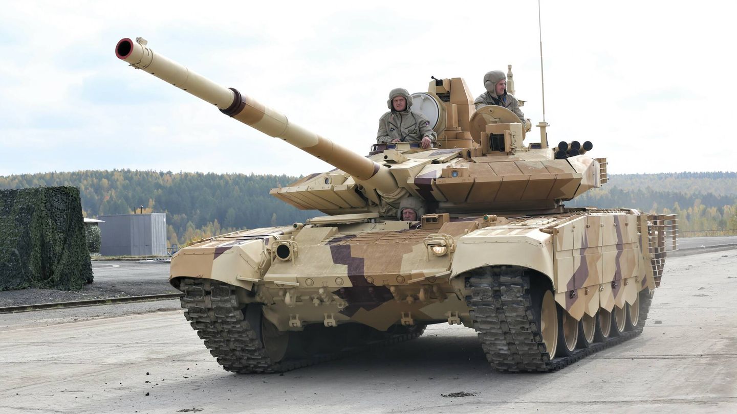 Un tanque T-90SM. (Aleksey Kitaev)