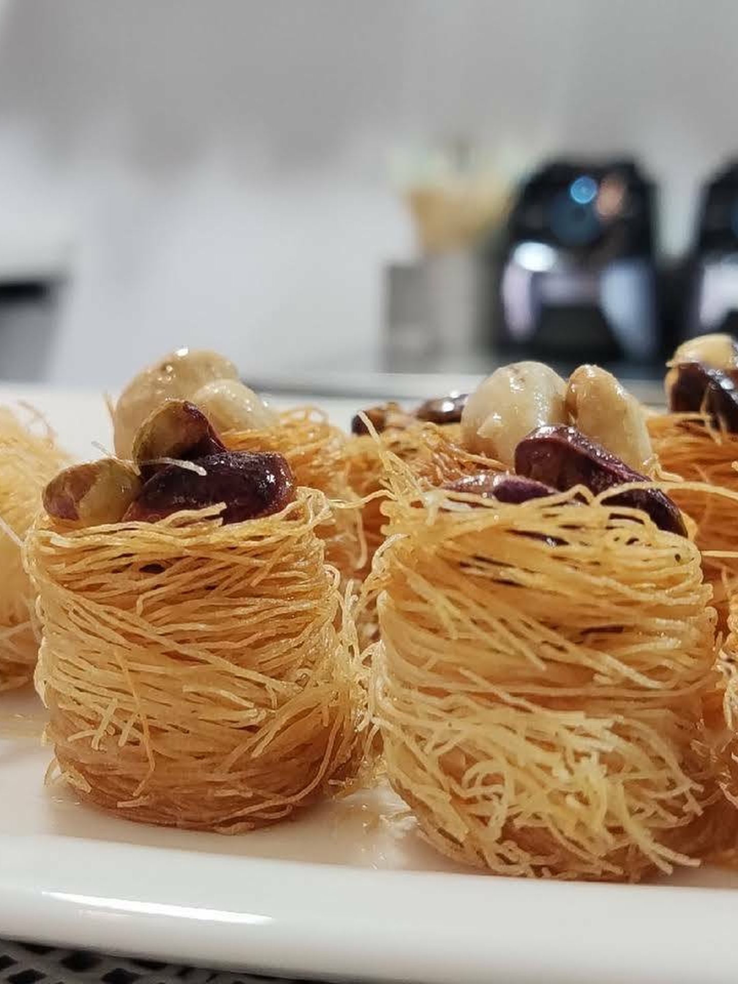 La receta de los nidos es una de las principales del restaurante (Web oficial Restaurante Damasco Córdoba)