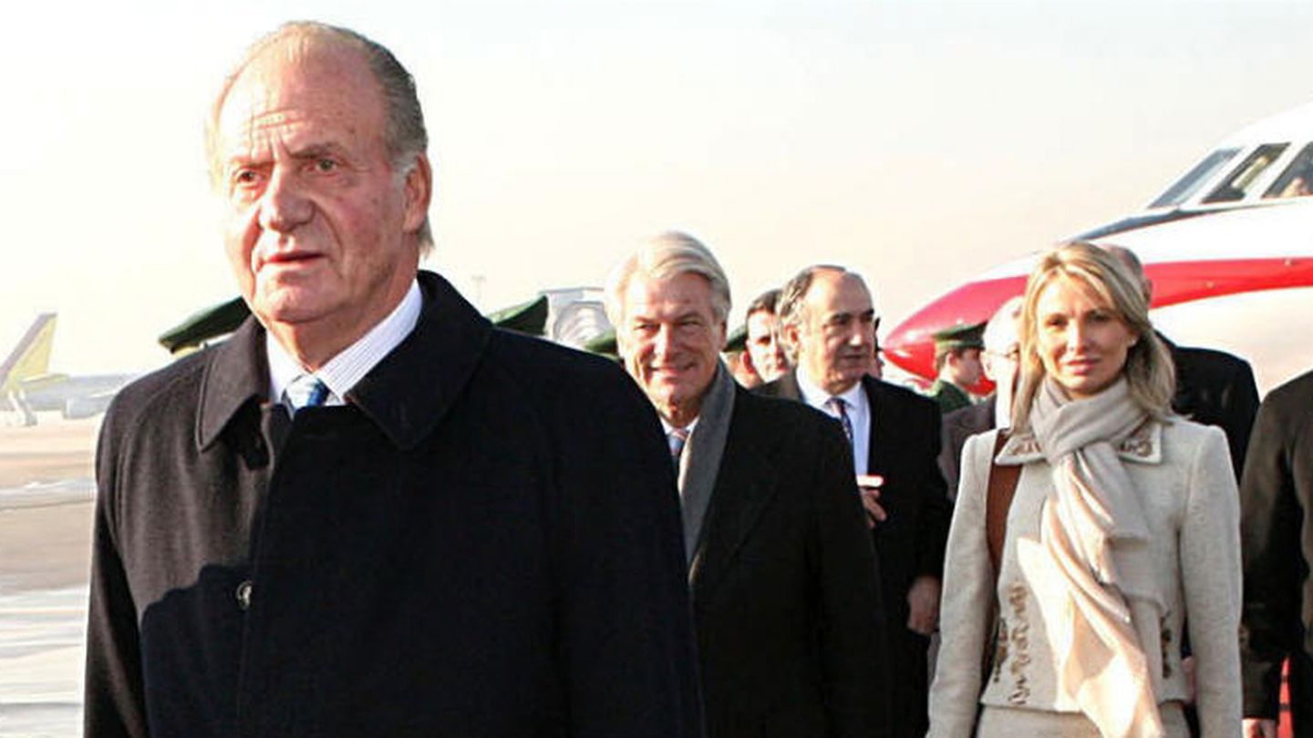 El rey Juan Carlos y Corinna, en una imagen de archivo. (Gtres)