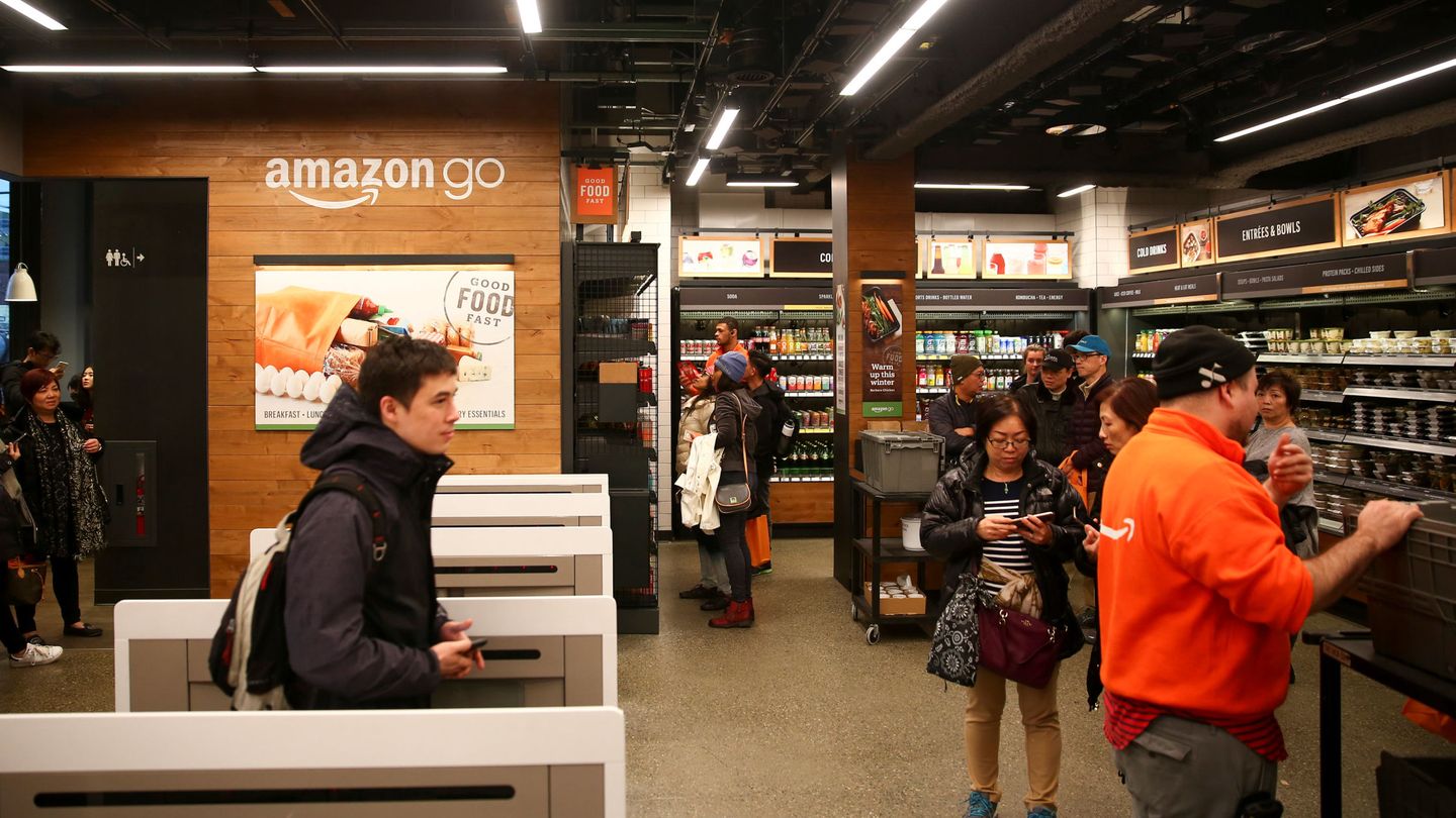 Una tienda de Amazon go en Seattle. (Reuters)