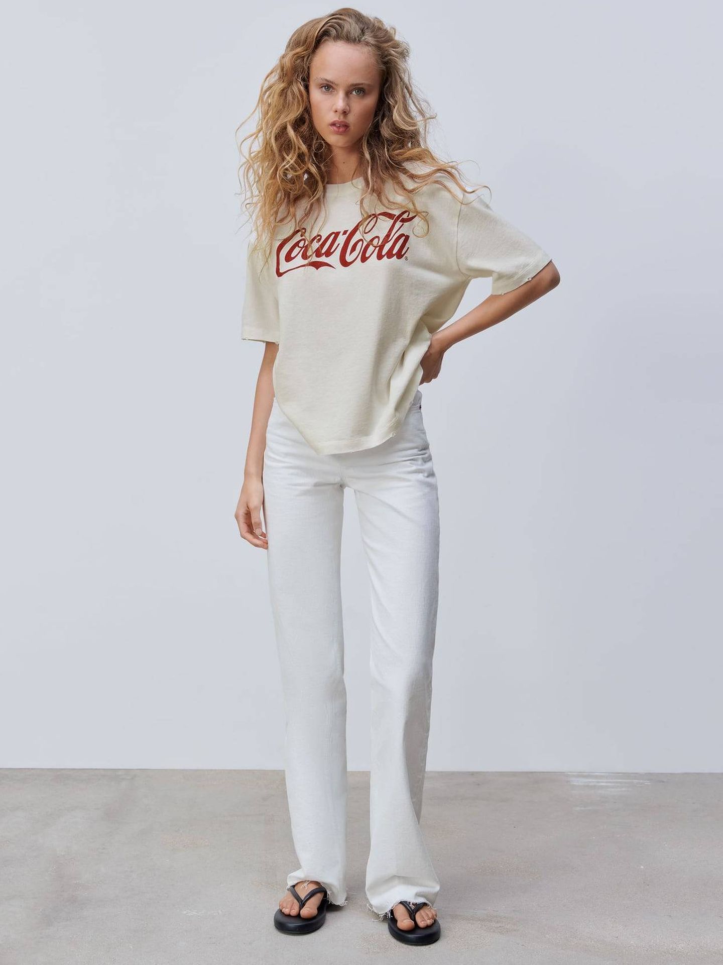 Camiseta de Coca-Cola de Zara. (Cortesía)