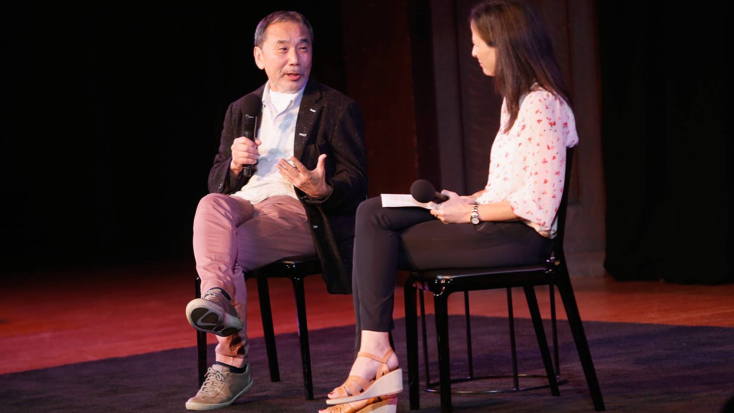 Haruki Murakami en el 'New Yorker Festival' en octubre de 2018. (Thos Robinson/Getty)