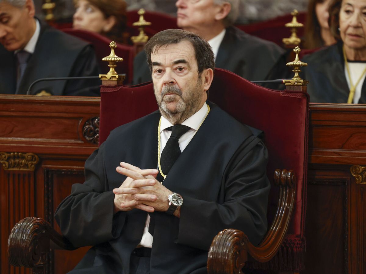 Foto: El presidente del Consejo General del Poder Judicial, Vicente Guilarte. (EFE/Pool/Javier Lizón)