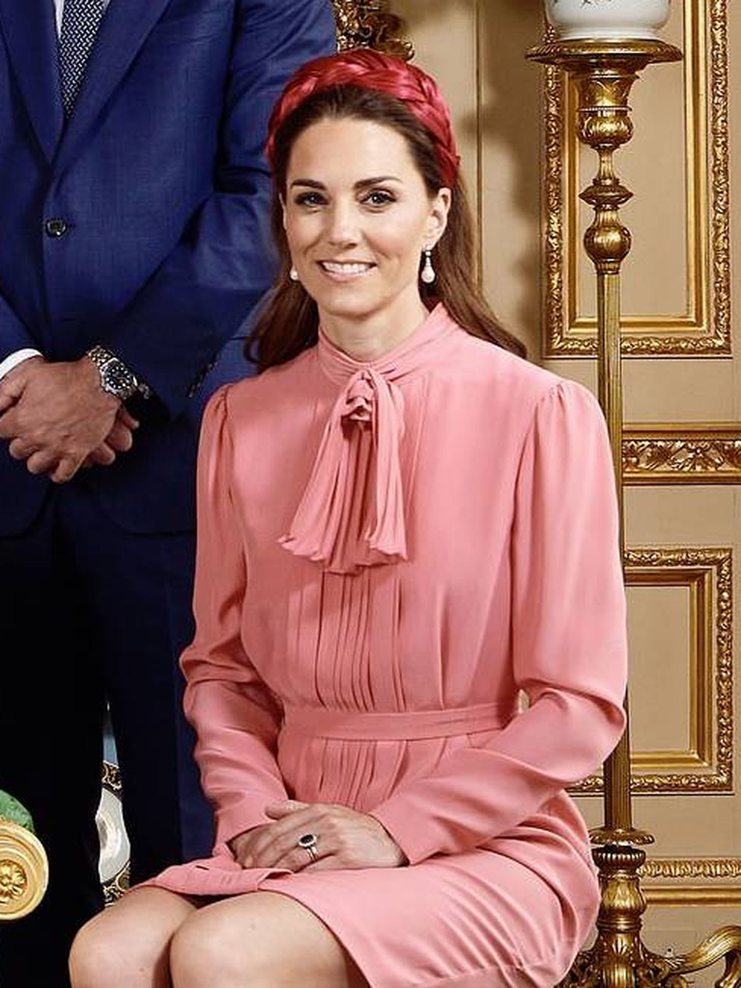 Kate Middleton en el bautizo de Archie. (IG)