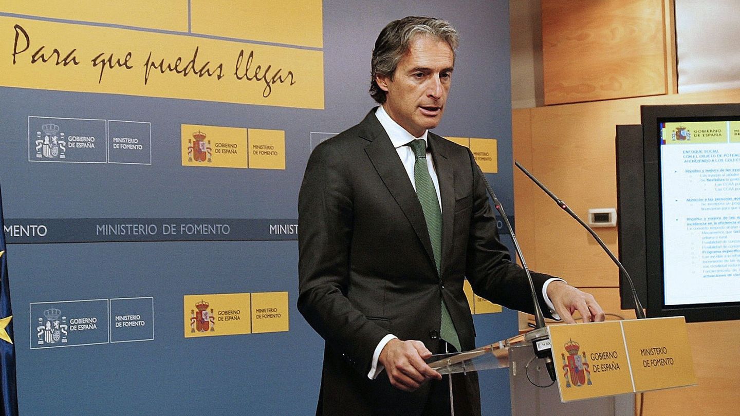 El ministro de Fomento, Íñigo de la Serna, durante la presentación del Plan Estatal de Vivienda 2018-2021. (EFE)