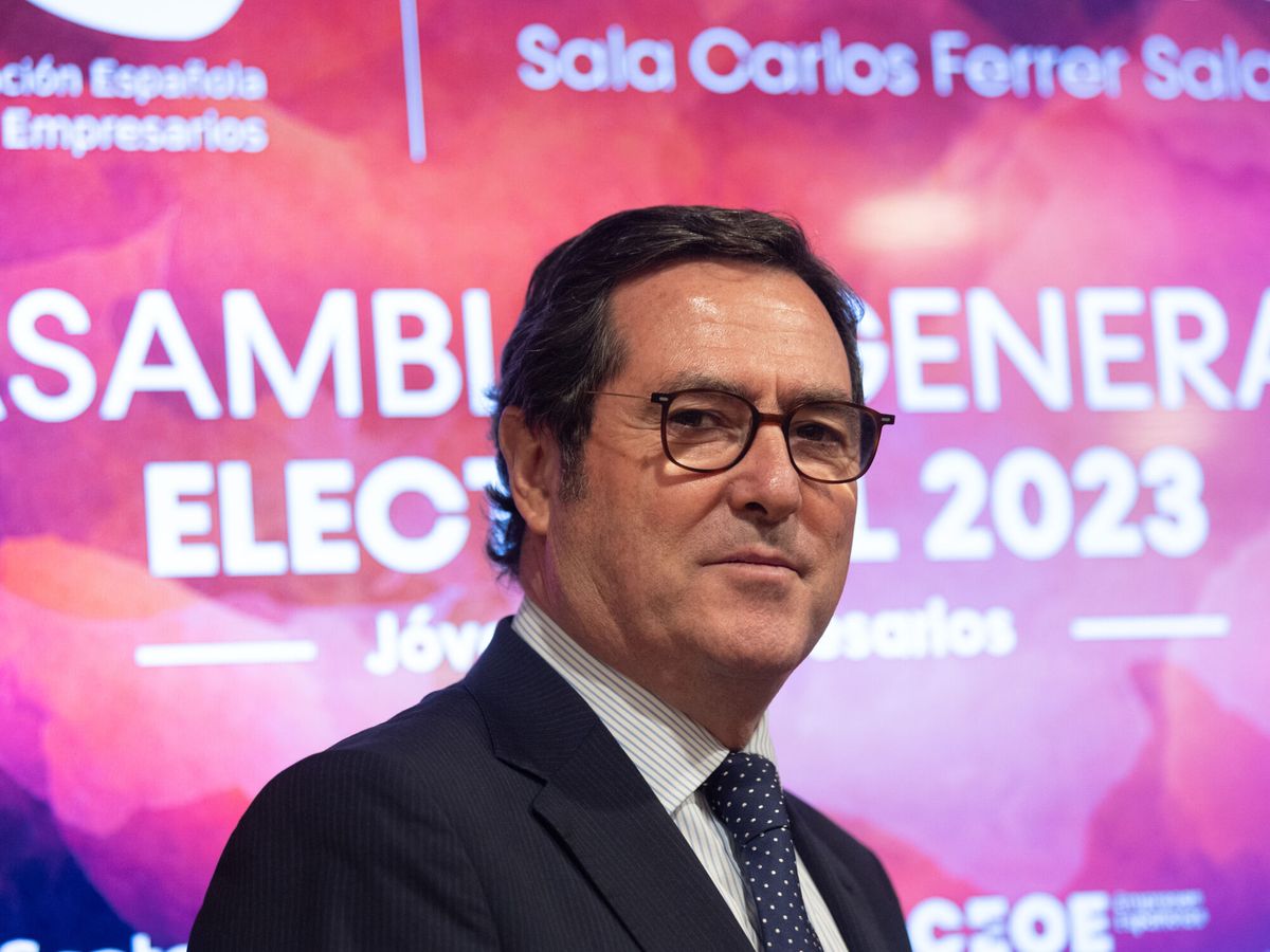 Foto: El presidente de la CEOE, Antonio Garamendi. (EP/Eduardo Parra)