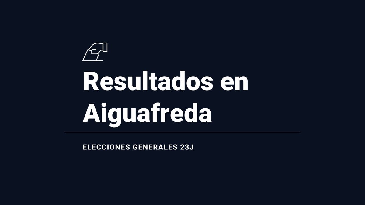 Aiguafreda, resultados del 23J | Votos y escaños en las elecciones generales 2023: victoria de del PSC