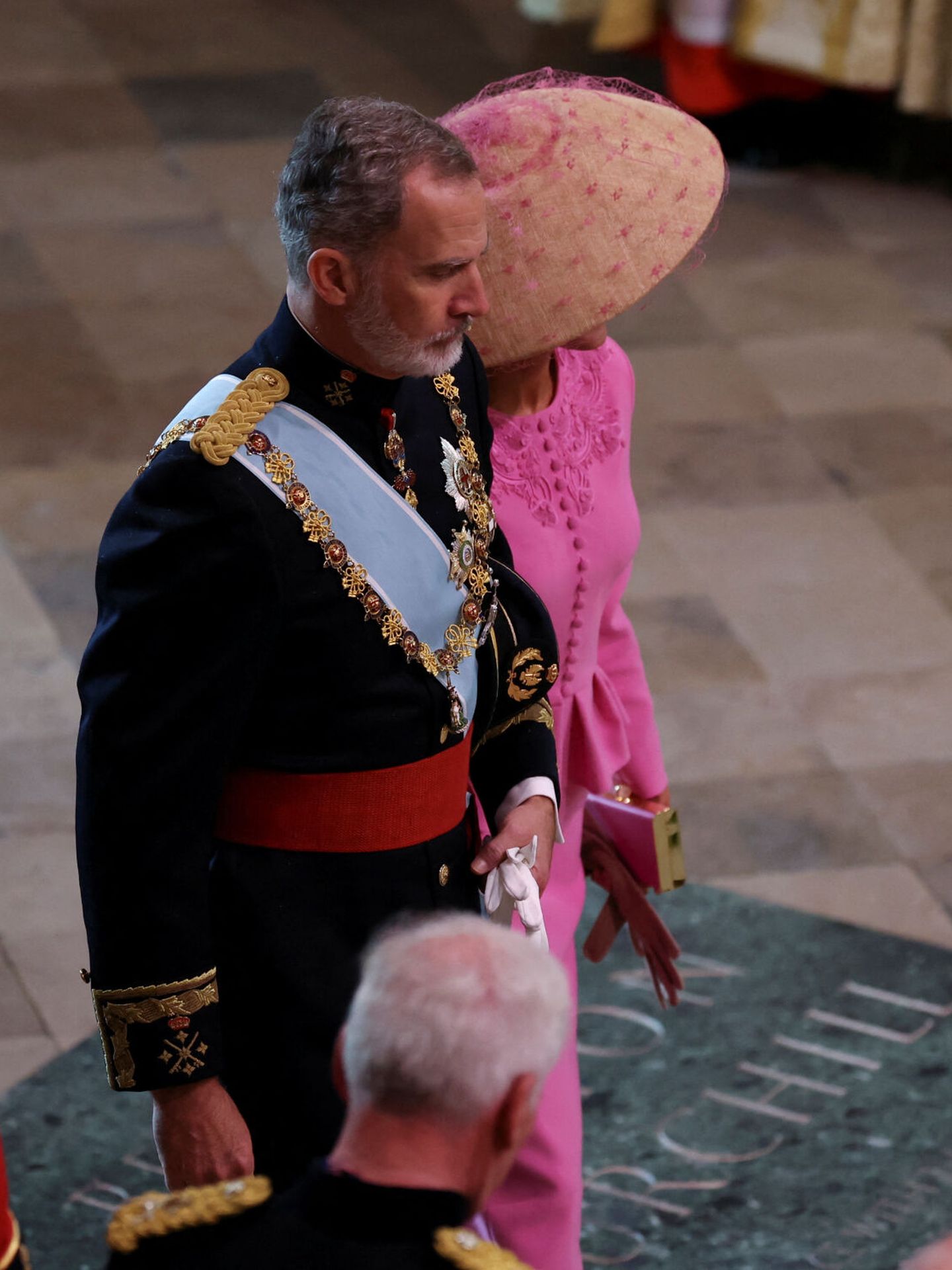 Los reyes Felipe y Letizia. (Reuters/Pool/Phil Noble)