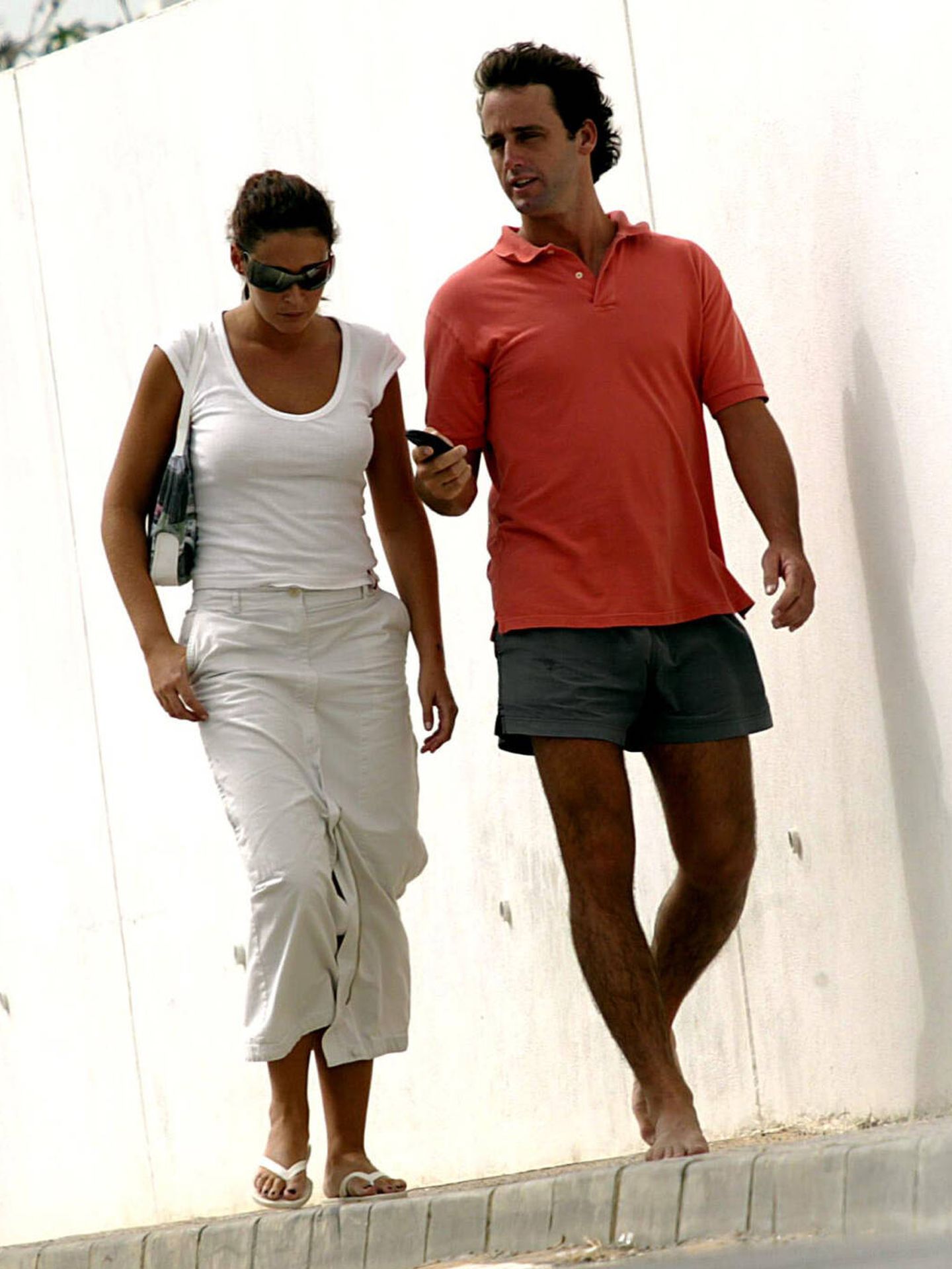 Vicky Martín Berrocal y Álvaro Muñoz Escassi, en una imagen de archivo en 2002. (Gtres)